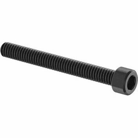 BSC PREFERRED Black-Oxide Alloy Steel Socket Head Screw 8-32 Thread Size 1-1/2 Long Fully Threaded, 25PK 90044A511